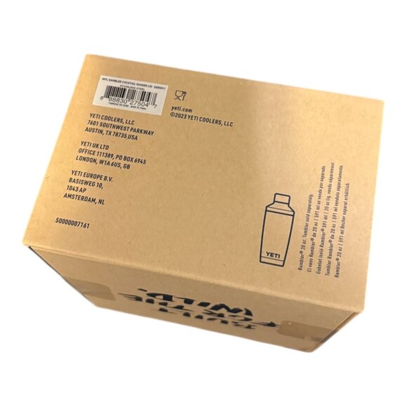 YETI Cocktail Shaker Lid Brand New in Box Beverage Drinkware Home Kitchen Bar - Picture 3 of 14